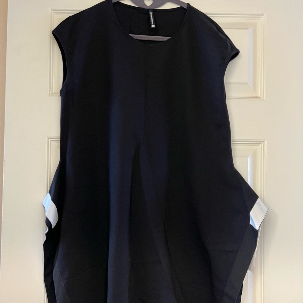 Pier Antonio Gaspari Asymmetric sleeveless top, size 40